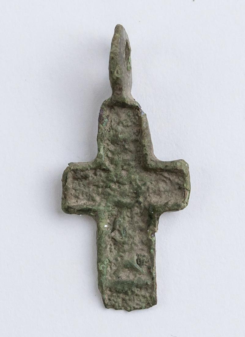 15-16th Century Russian Orthodox Bronze Cross (1 of 3)