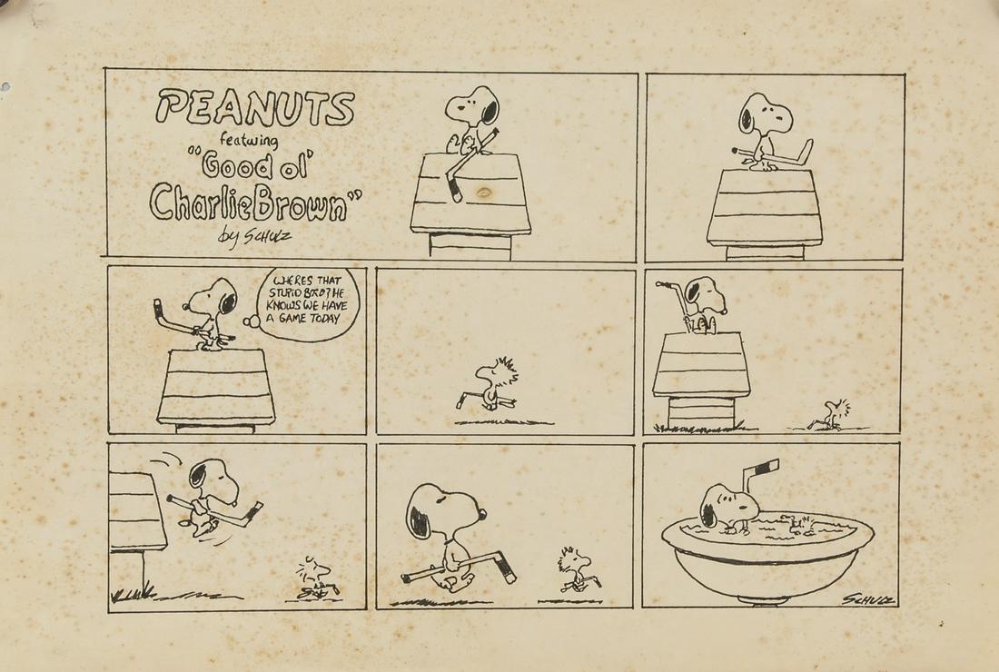 American Pop Art Ink Paper Signed Illegibly (1 of 5)