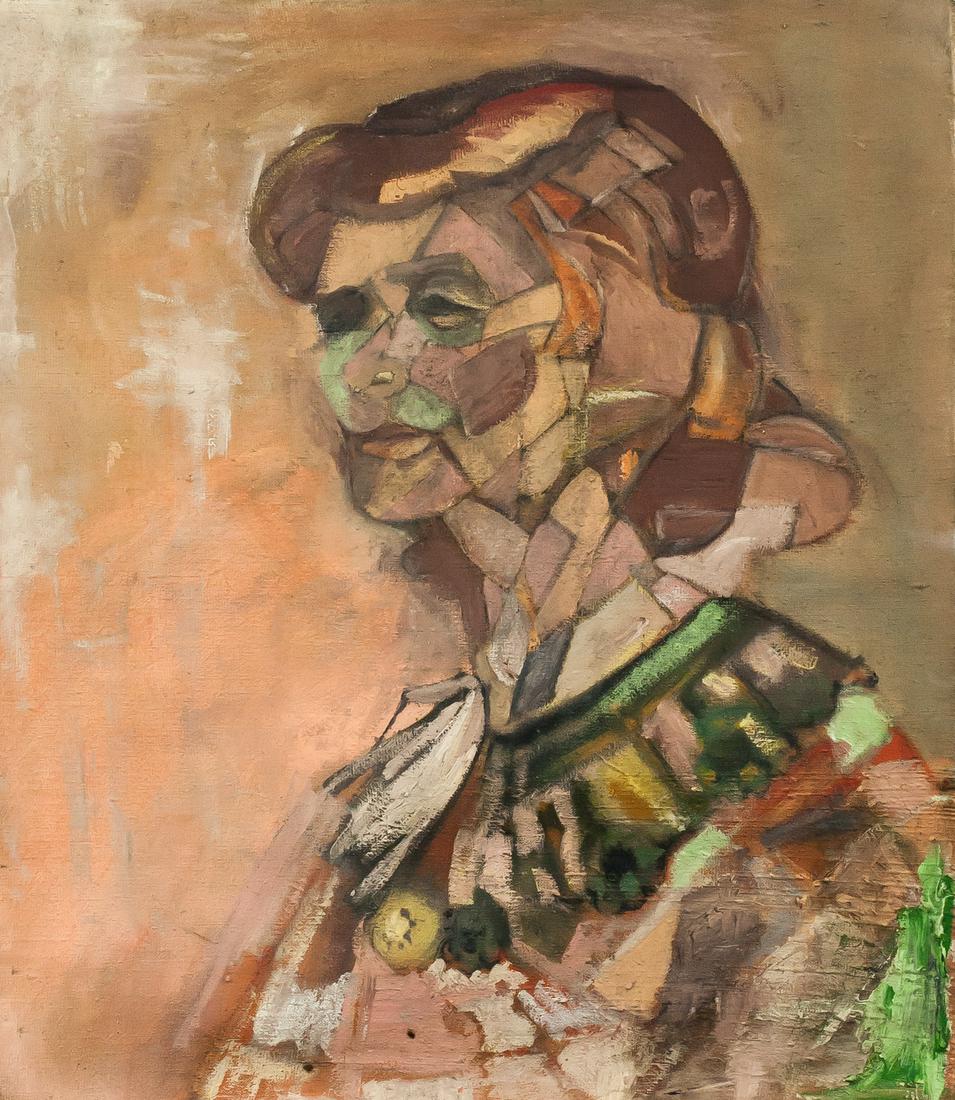 Andre Lhote French Cubist OOC Portrait BM50 (1 of 7)