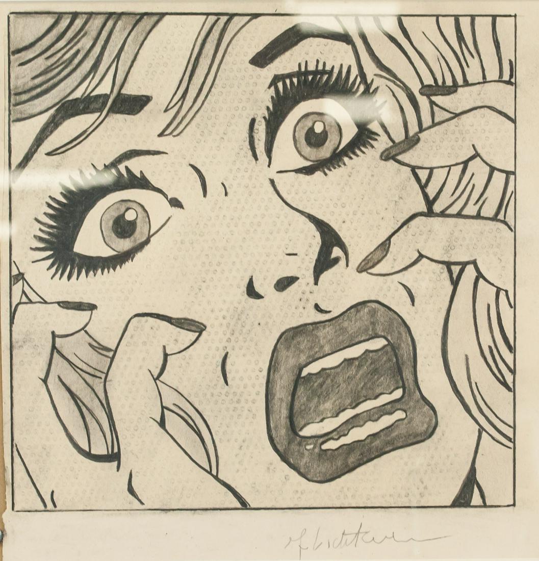 Roy Lichtenstein American Graphite Leo Castelli (1 of 7)