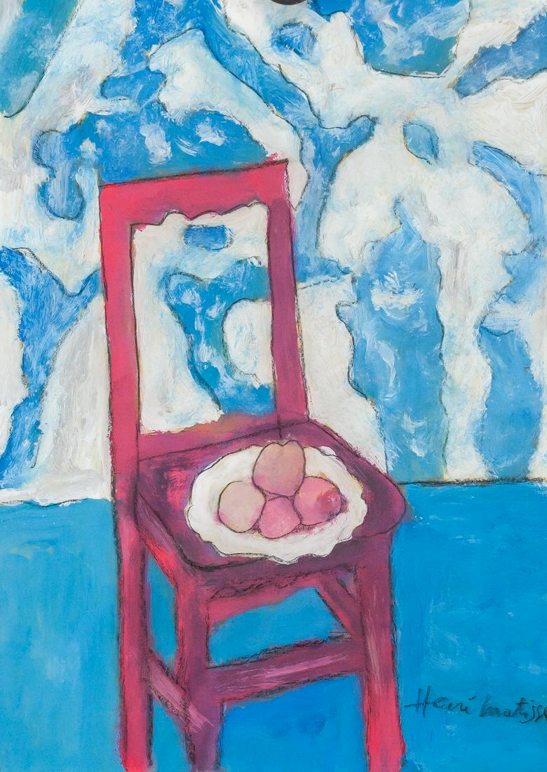 Henri Matisse French Gouache PARIS PALAIS GALLERY (1 of 6)