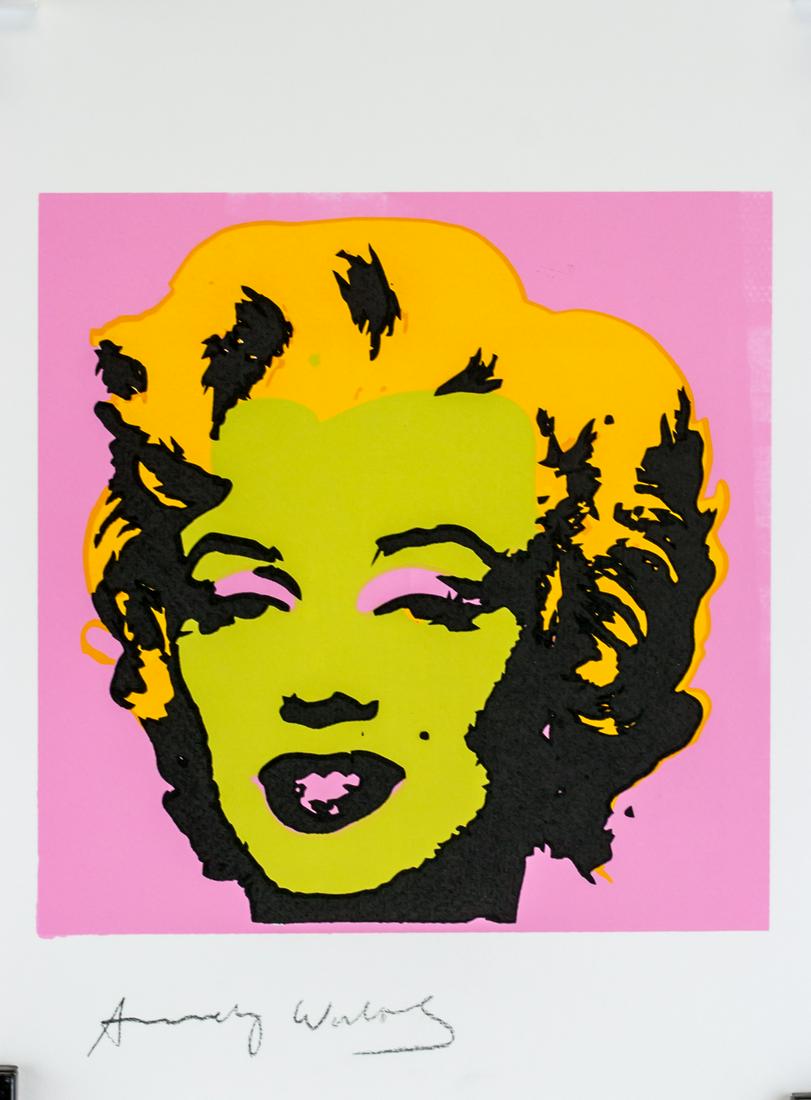 Andy Warhol American Pop Signed Litho 235/250 (1 of 9)