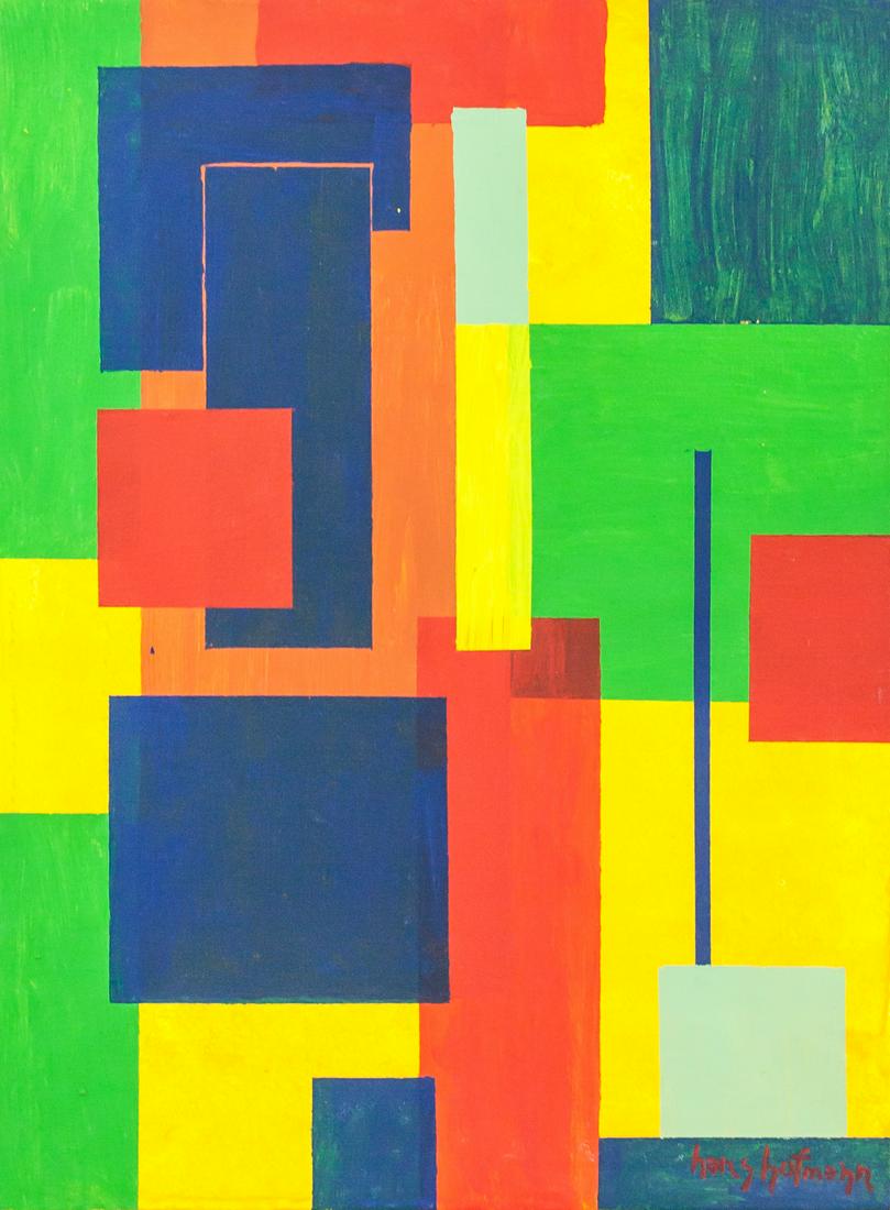 Hans Hofmann American Abstract Oil on Canvas (1 of 6)