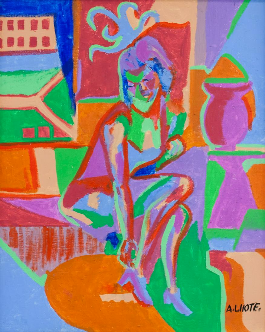 Andre Lhote French Cubist Oil / Canvas Composition (1 of 6)