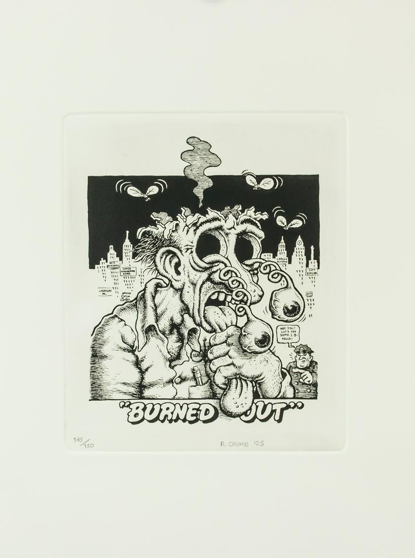 Robert Crumb American Signed Litho Paper 145/150 (1 of 6)