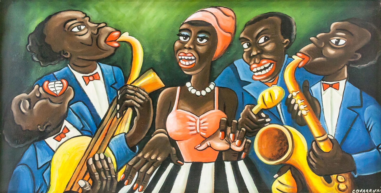 Miguel Covarrubias Mexican Modernist Oil / Canvas (1 of 8)