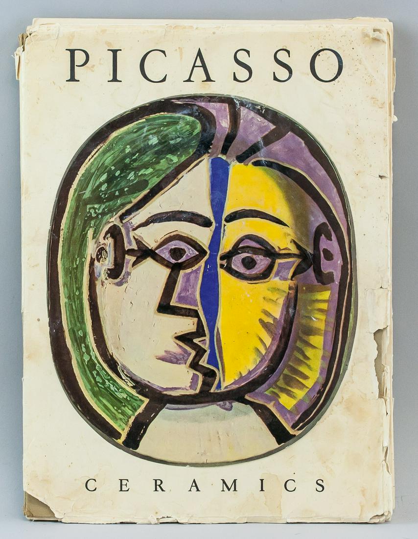 Picasso Ceramics Book w/Detachable Ceramic Prints (1 of 9)