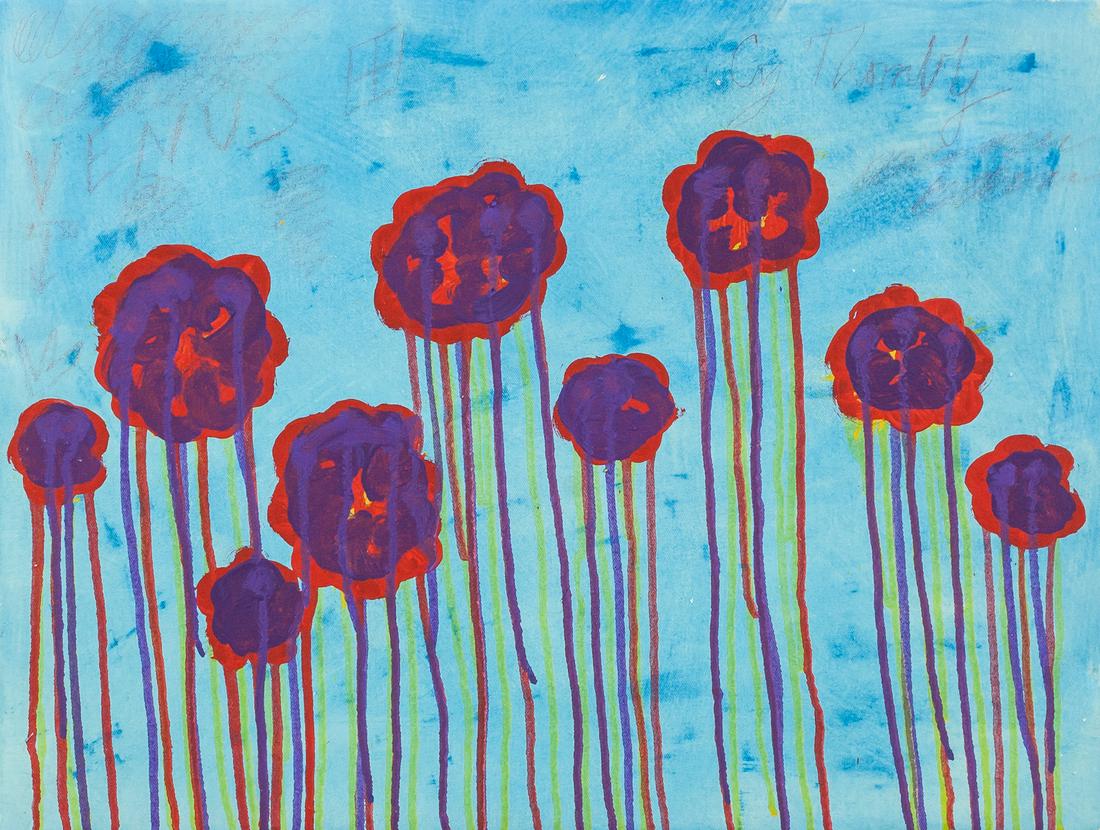 Cy Twombly American Abstract Oil on Canvas (1 of 7)