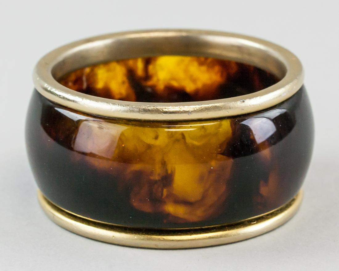 Ben Amun Amber Gilt Bracelet (1 of 3)