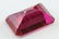 13.70ct Emerald Cut Pinkish Red Ruby Gemstone GGL - 3