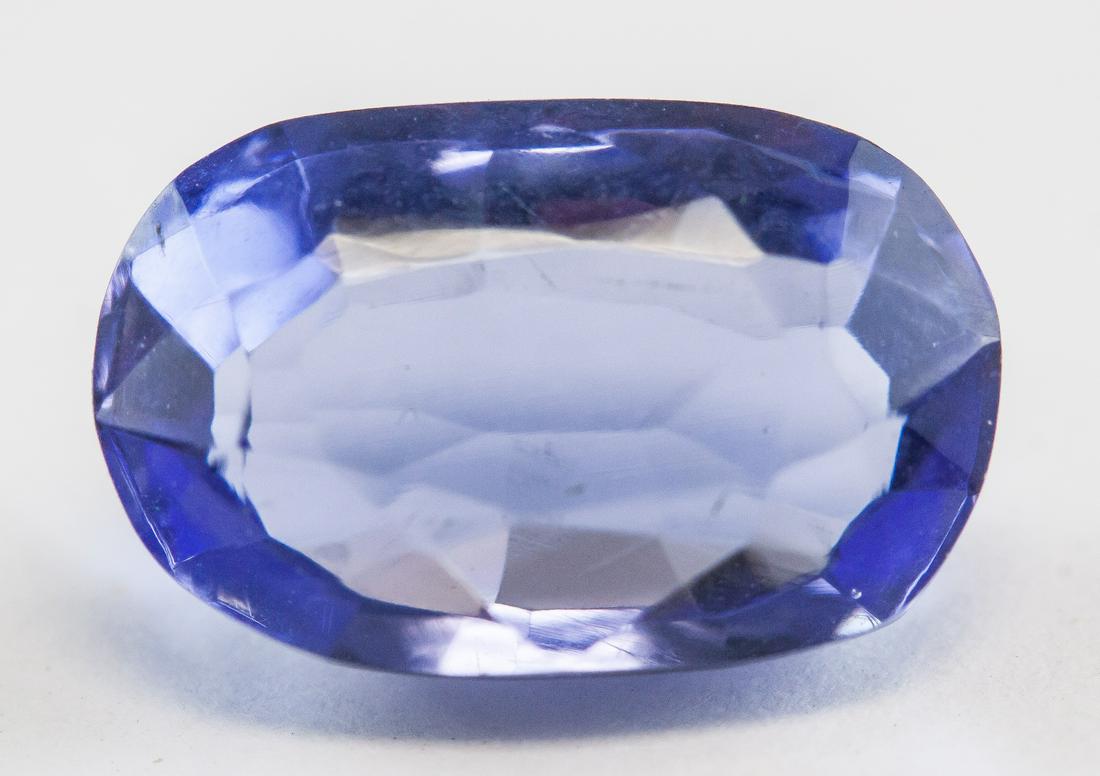 5.10ct Oval Cut Blue Tanzanite Gemstone GGL (1 of 4)