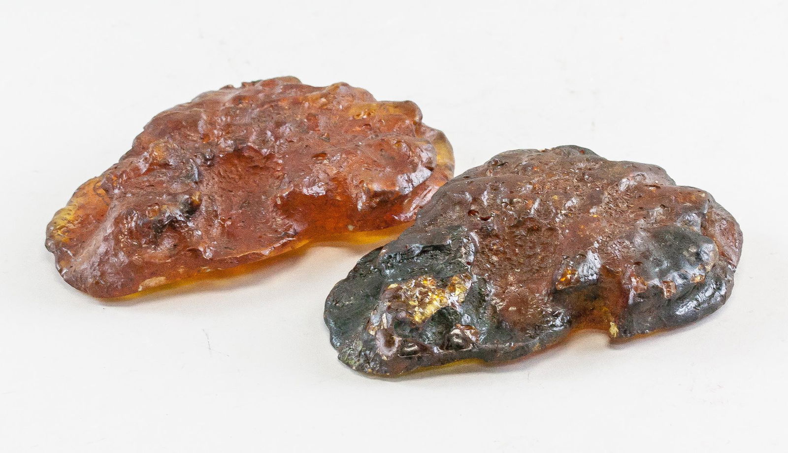 Two Assorted Amber Stones 754 grams (total) (1 of 6)