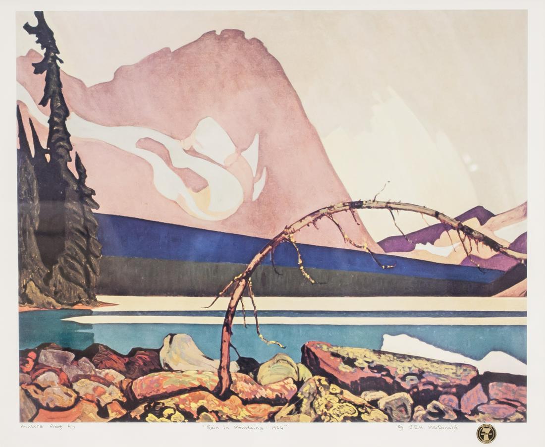 J.E.H. MacDonald - Print 6/7 Group of Seven 1924 (1 of 7)