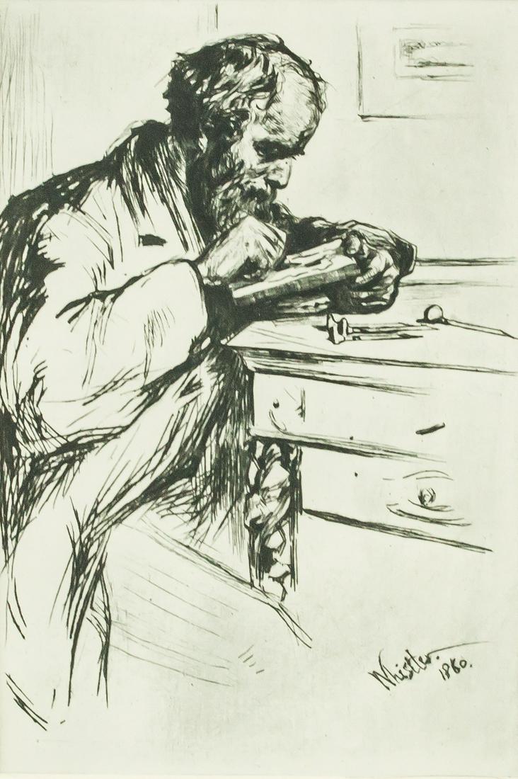 James McNeill Whistler American Etching 1880 (1 of 5)