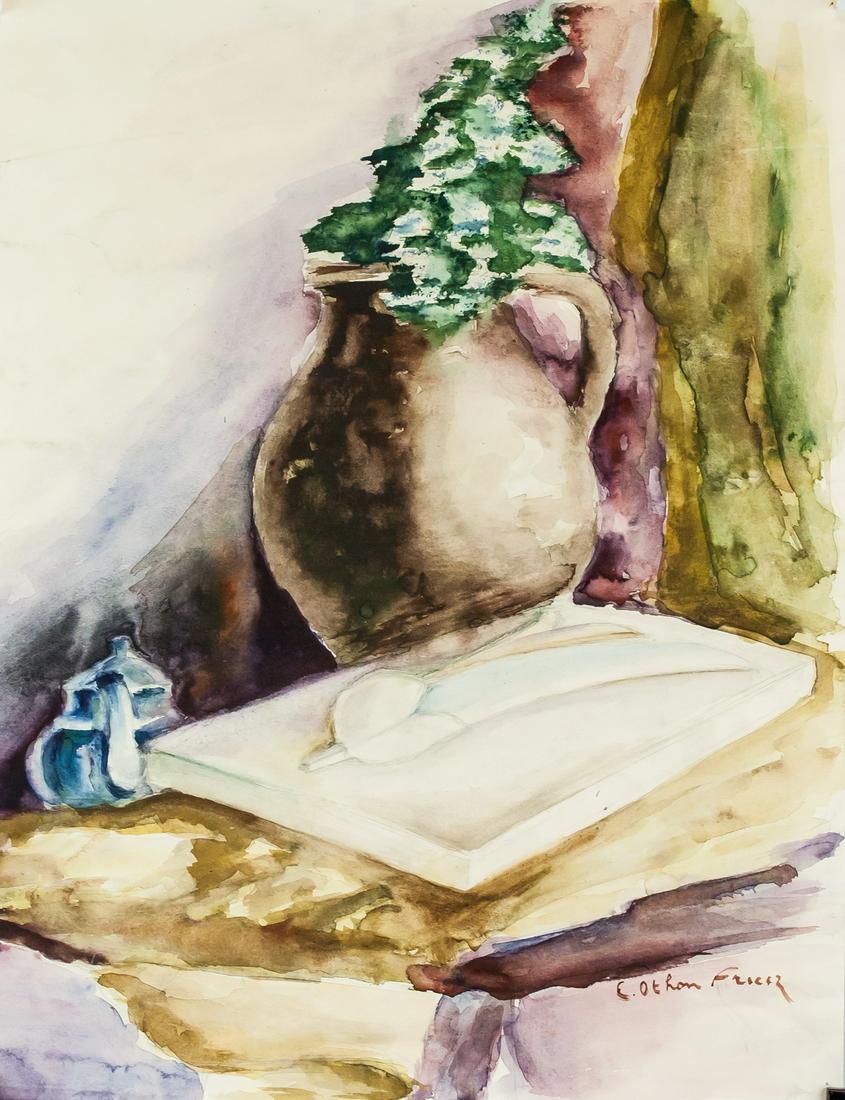 Achille-Emile Othon Friesz French Watercolor (1 of 6)