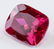 6.25ct Pinkish Red Cushion Cut Natural Ruby AGSL - 2