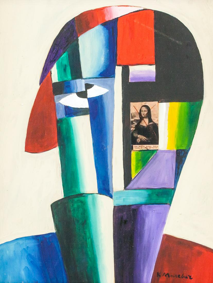 Kazimir Malevich Russian Mixed Media on Panel (1 of 9)