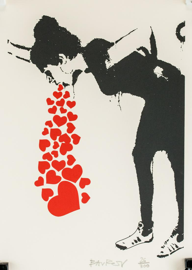 Banksy British Pop Signed Lithograph 26/300 (1 of 8)