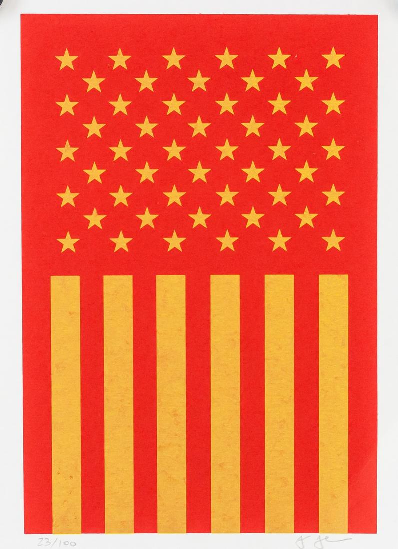 Jasper Johns American Signed Silkscreen 23/100 (1 of 8)