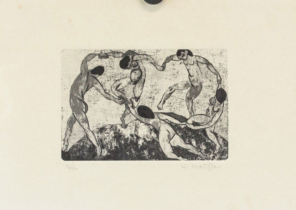 Henri Matisse French Signed Litho on Paper 16/50 (1 of 6)