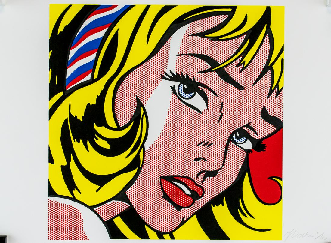Roy Lichtenstein American Pop Signed Litho 2/100 (1 of 7)