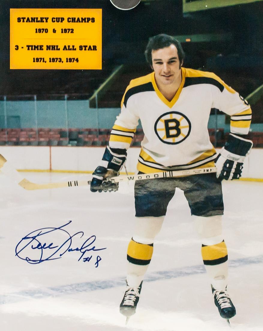 Ken Hodge Sr. 1944- Canadian Autographed Photo COA: An autographed photograph. Hand signed Ken Hodge Sr. (1944- , Canadian). Kenneth Raymond Hodge, Sr. is a retired hockey player who played in the National Hockey League for the Chicago Black Hawks, Bos