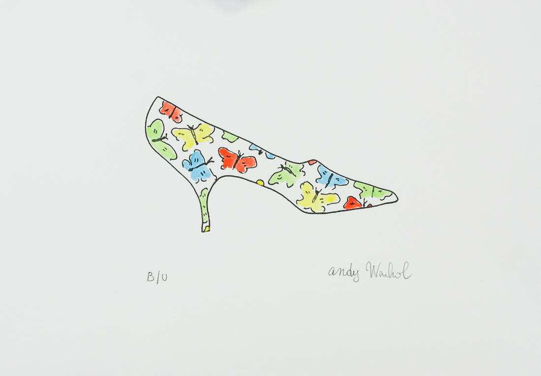 Andy Warhol American Pop Signed Mixed Media B/U (1 of 6)