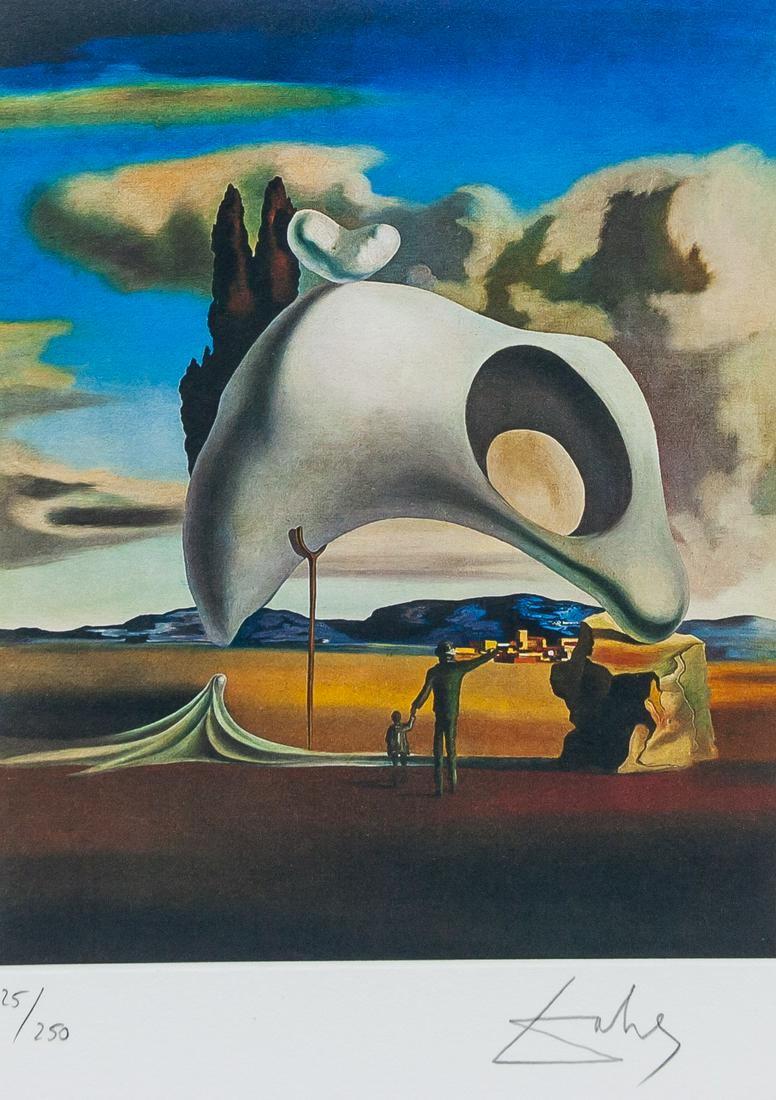 Salvador Dali Spanish Surrealist Lithograph 25/250 (1 of 6)