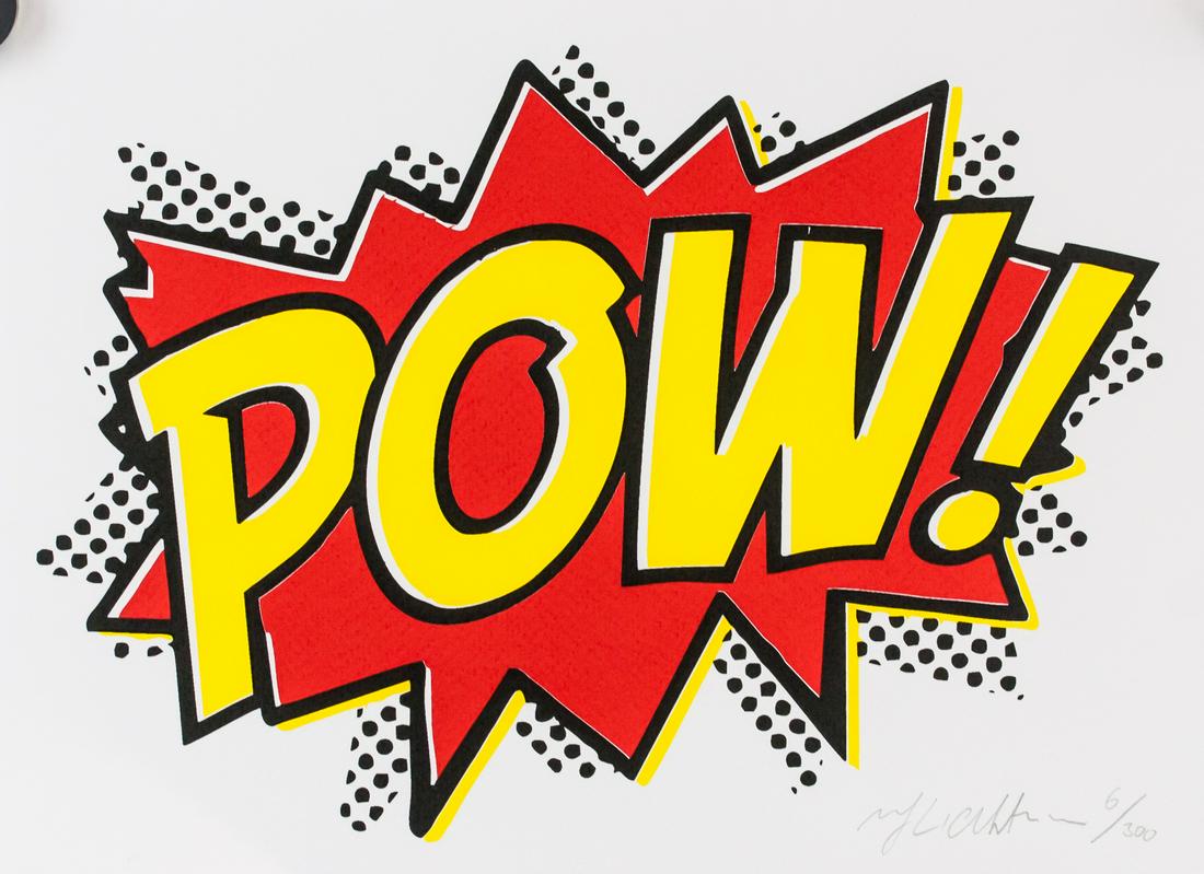 Roy Lichtenstein American Signed Silkscreen 6/300 (1 of 6)