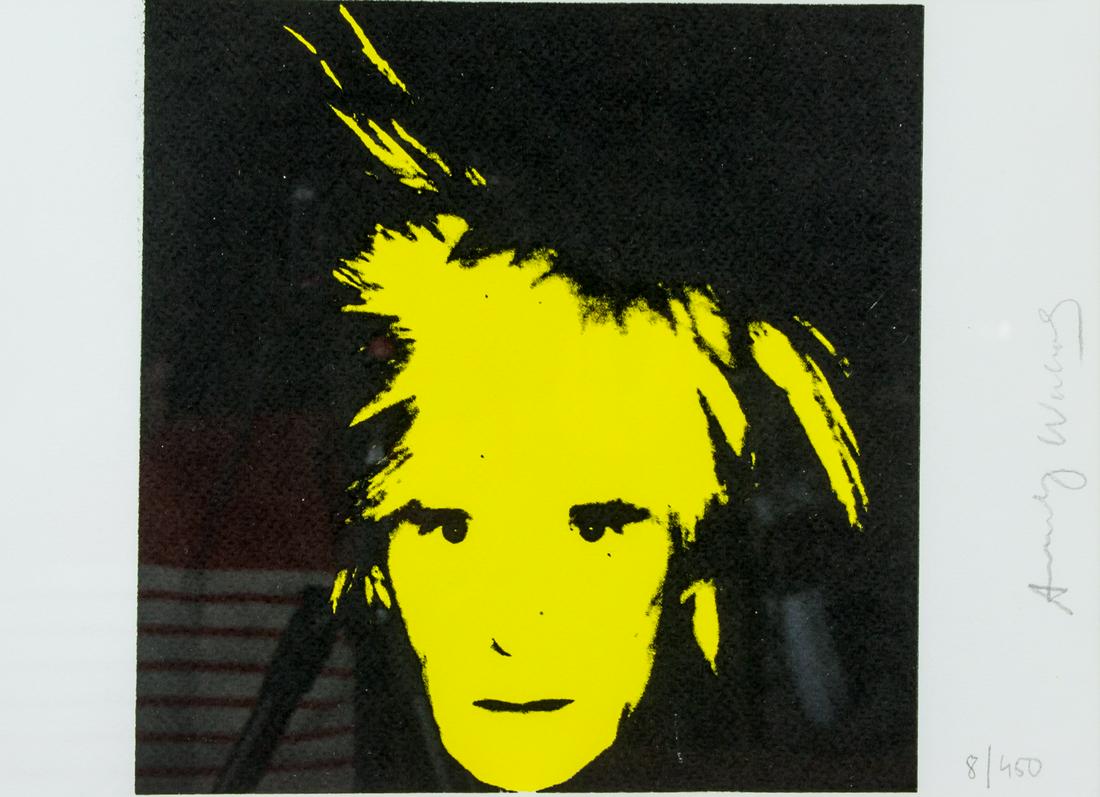 Andy Warhol US Pop Art Signed Silkscreen 8/450 (1 of 5)