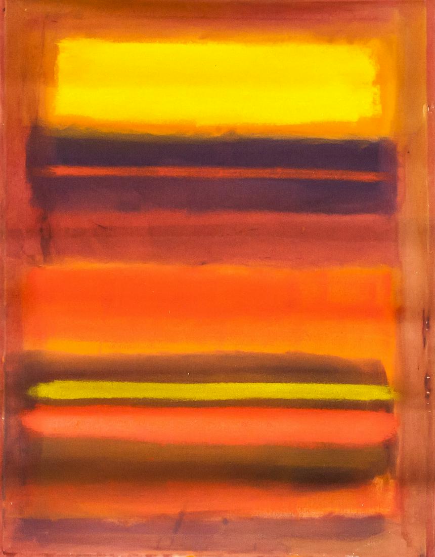 Mark Rothko American Abstract Oil on Canvas (1 of 6)