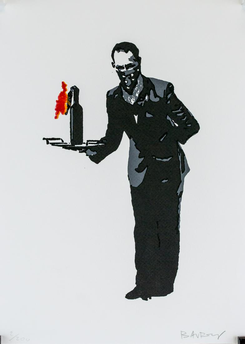 Banksy British Pop Signed Litho on Paper 2/200 (1 of 8)
