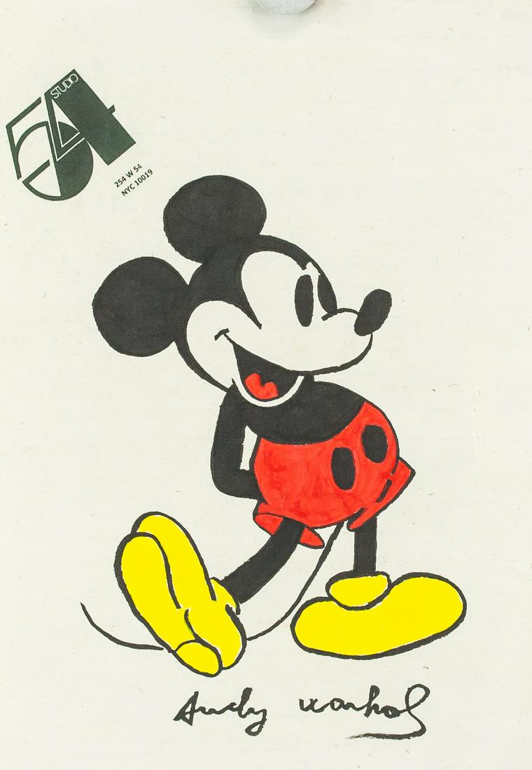 Andy Warhol American Mixed Mickey Mouse Studio 54 (1 of 6)