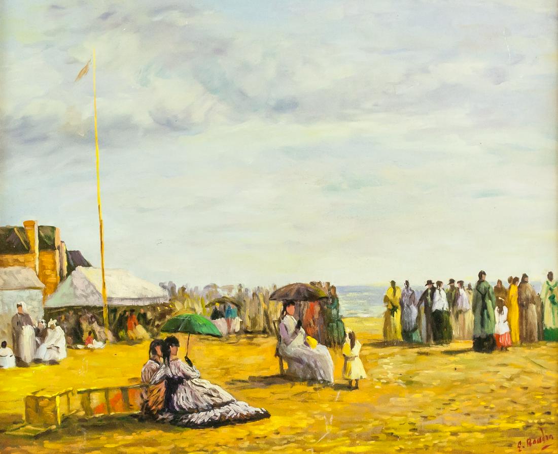 Eugene Boudin French Modernist Oil on Board (1 of 8)