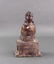 Chinese Gilt Bronze Manjushri Statue Qianlong Mark - 3