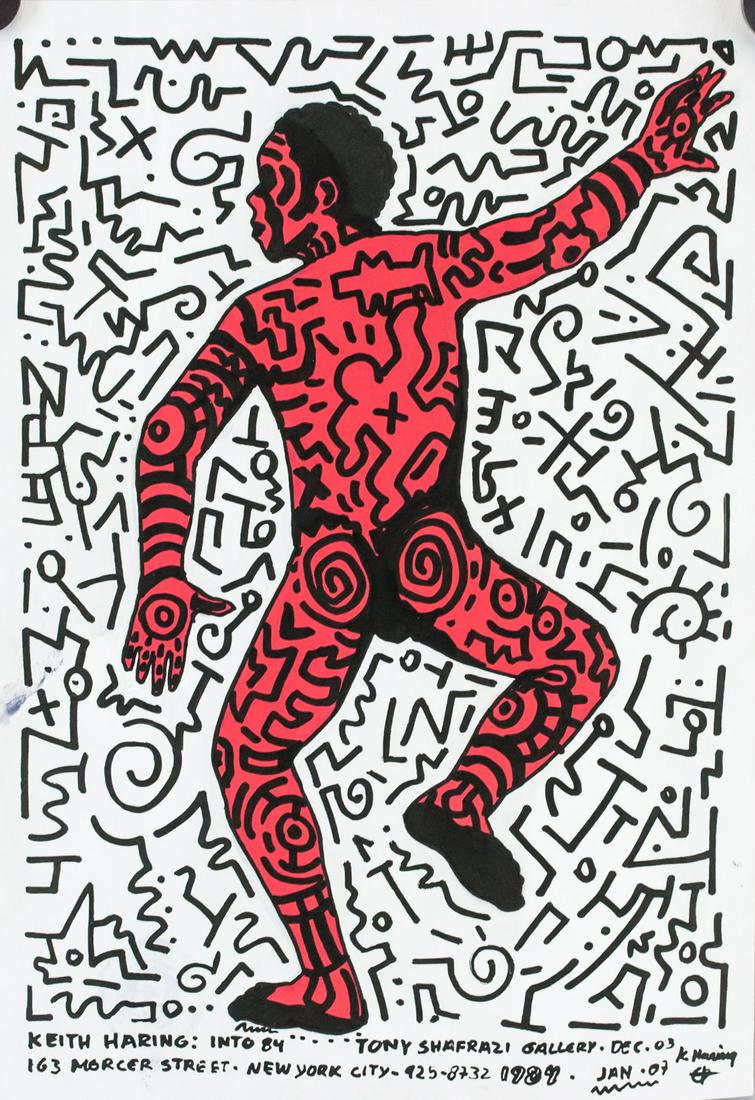 Keith Haring American Mixed Media NY '07 (1 of 8)