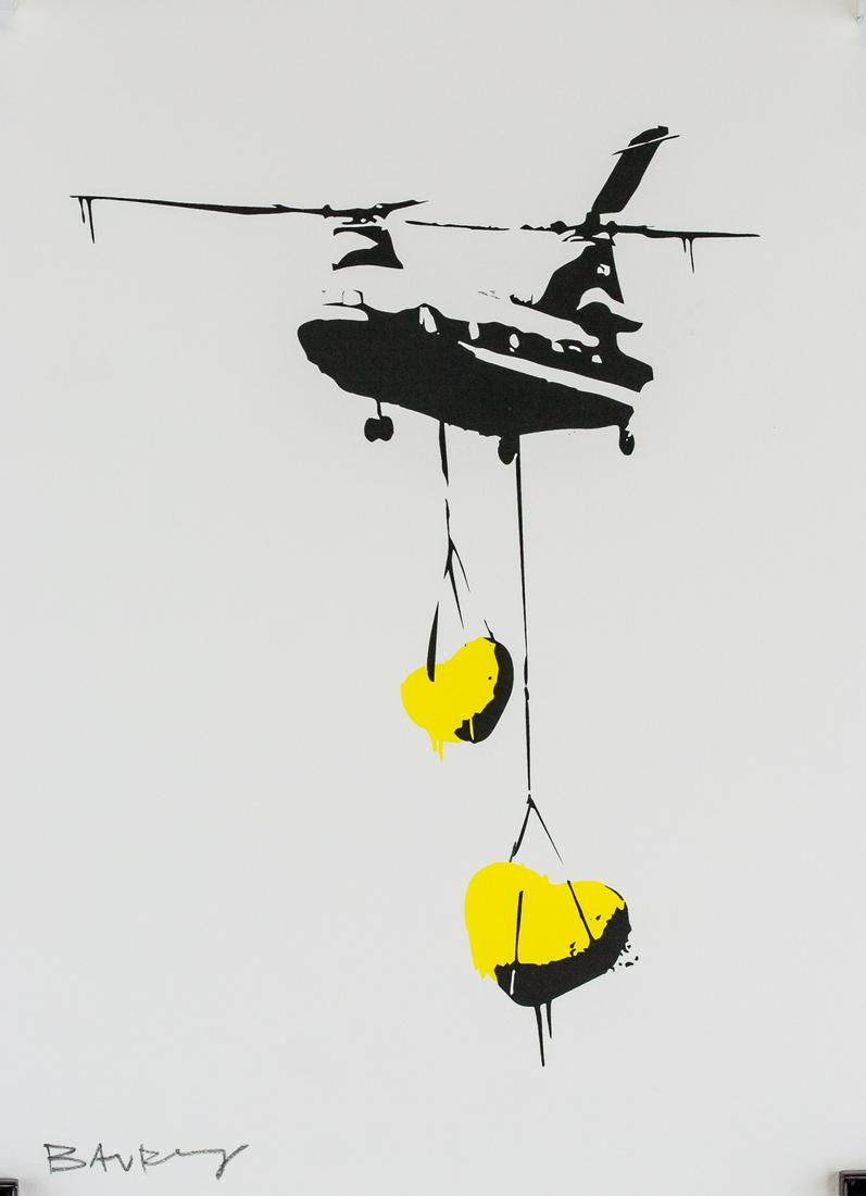 Banksy British Pop Signed Litho on Paper 2/300 (1 of 9)