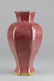 Qing Period Flambe Peach Bloom Hexagonal Vase - 2