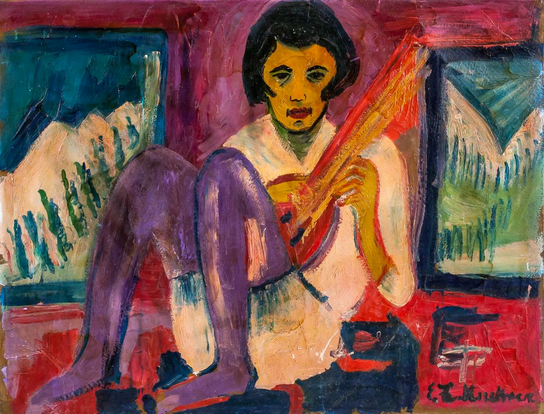 Ernst Ludwig Kirchner German Expressionst Oil (1 of 10)