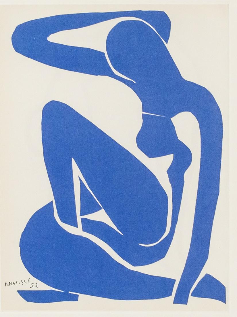 Henri Matisse French Signed Litho on Paper 50/50 (1 of 6)