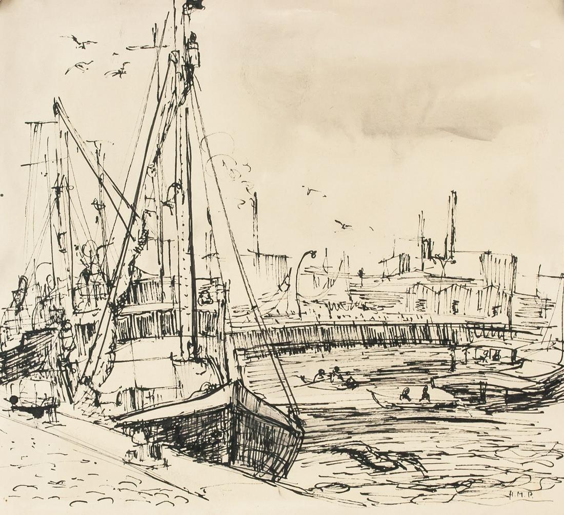 Max Pechstein 1881-1955 German Ink on Paper (1 of 9)