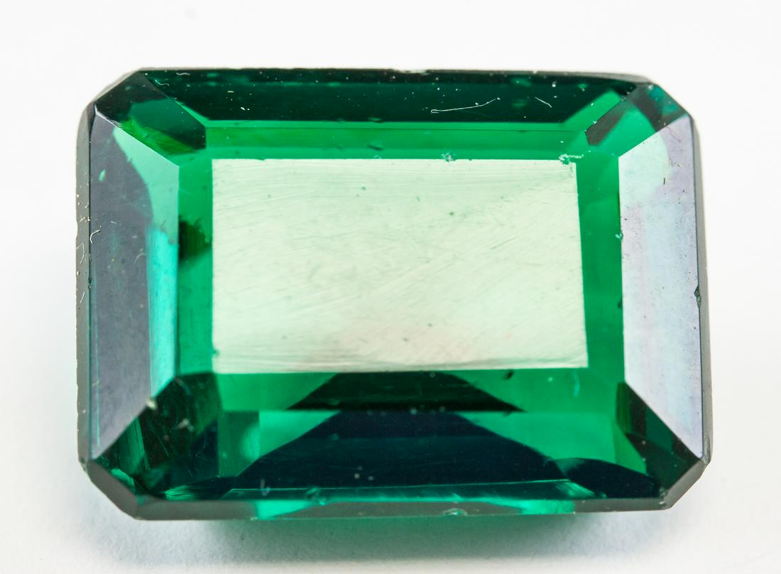 30.70ct Emerald Cut Green Natural Emerald GGL (1 of 4)
