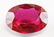 10.30ct Oval Cut Blood Red Natural Ruby GGL