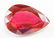 37.20ct Pear Cut Blood Red Natural Ruby GGL