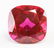 8ct Cushion Cut Blood Red Natural Ruby GGL