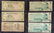 6 Assorted Guatemalan and Nicaraguan Banknotes