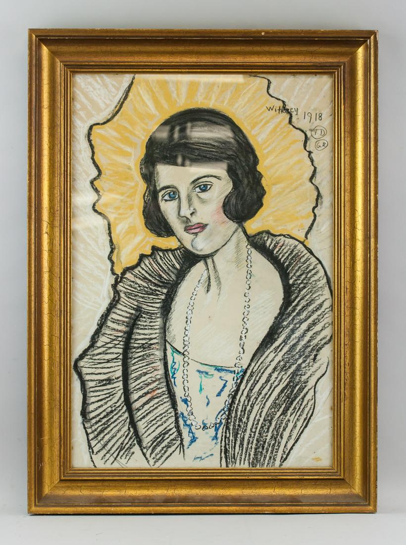 Stanislaw Witkacy Polish Charcoal PMR/D 63/87 1918 (1 of 10)