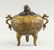 Chinese Bronze Censer with Lid Mark on Base