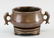 Chinese Bronze Censer with Stand Qianlong Mark