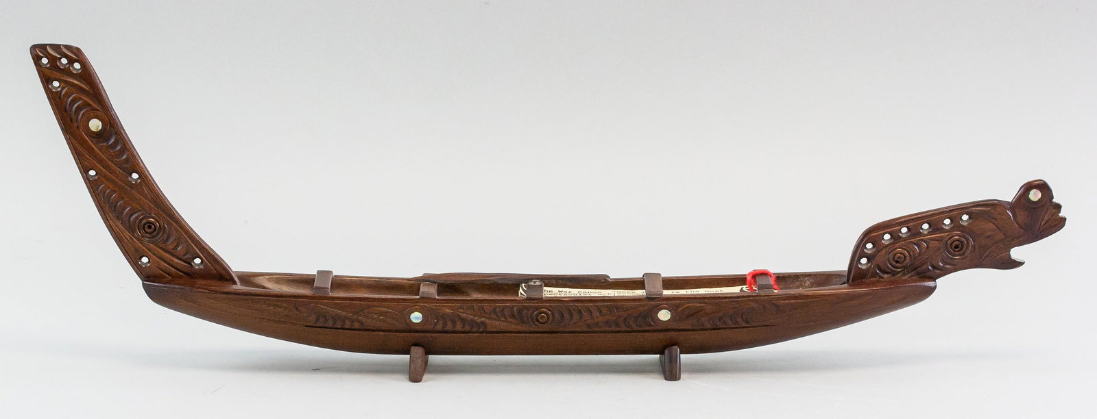 Maori War Canoe Model Waka Taua (1 of 8)